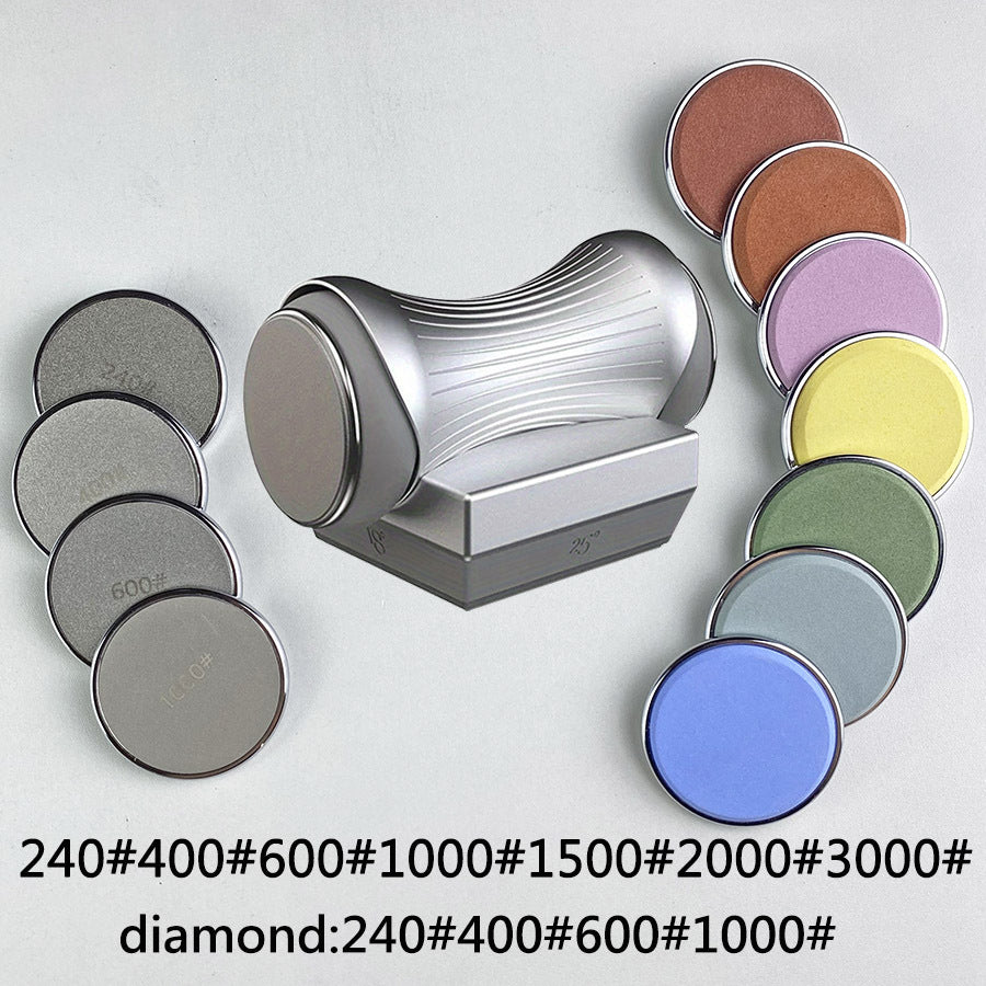 Multi-Grit Sharpening Stone Set Accessories Compatible with Roller Sharpener