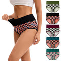 High waisted checkered underwear
