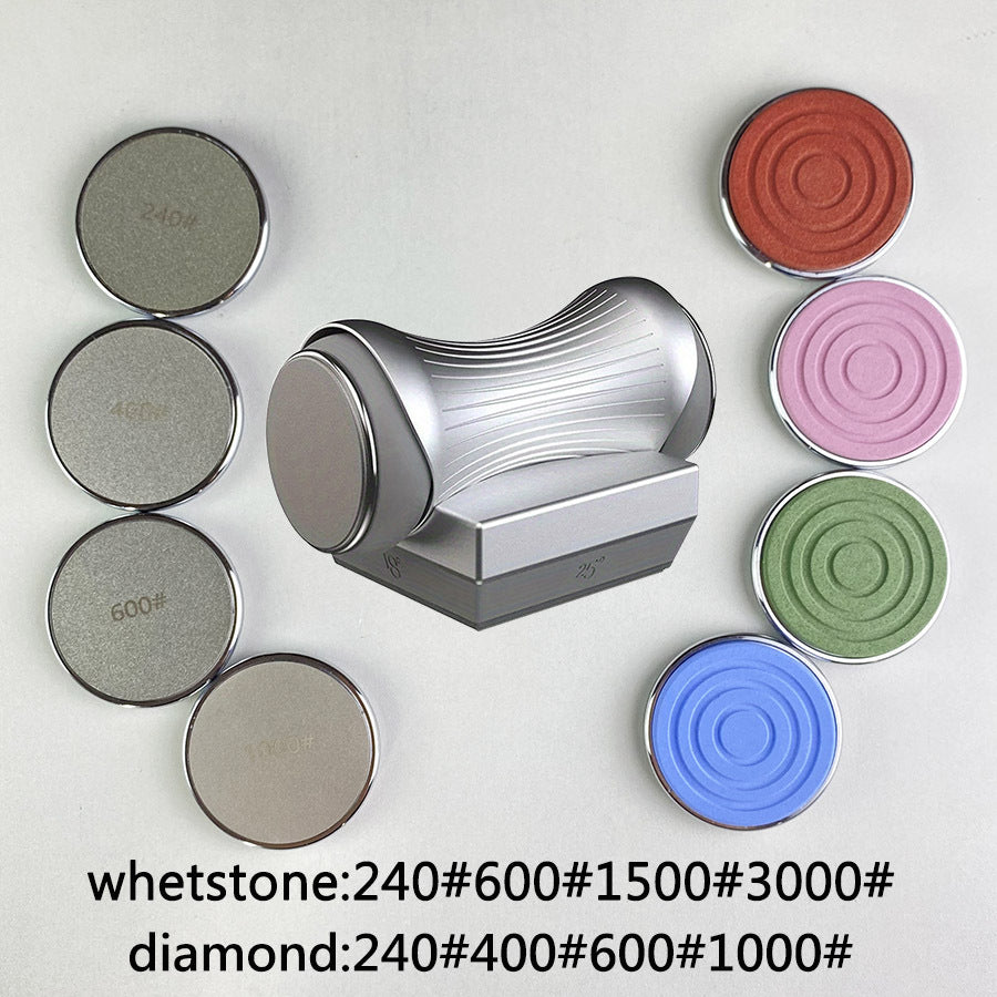 Multi-Grit Sharpening Stone Set Accessories Compatible with Roller Sharpener