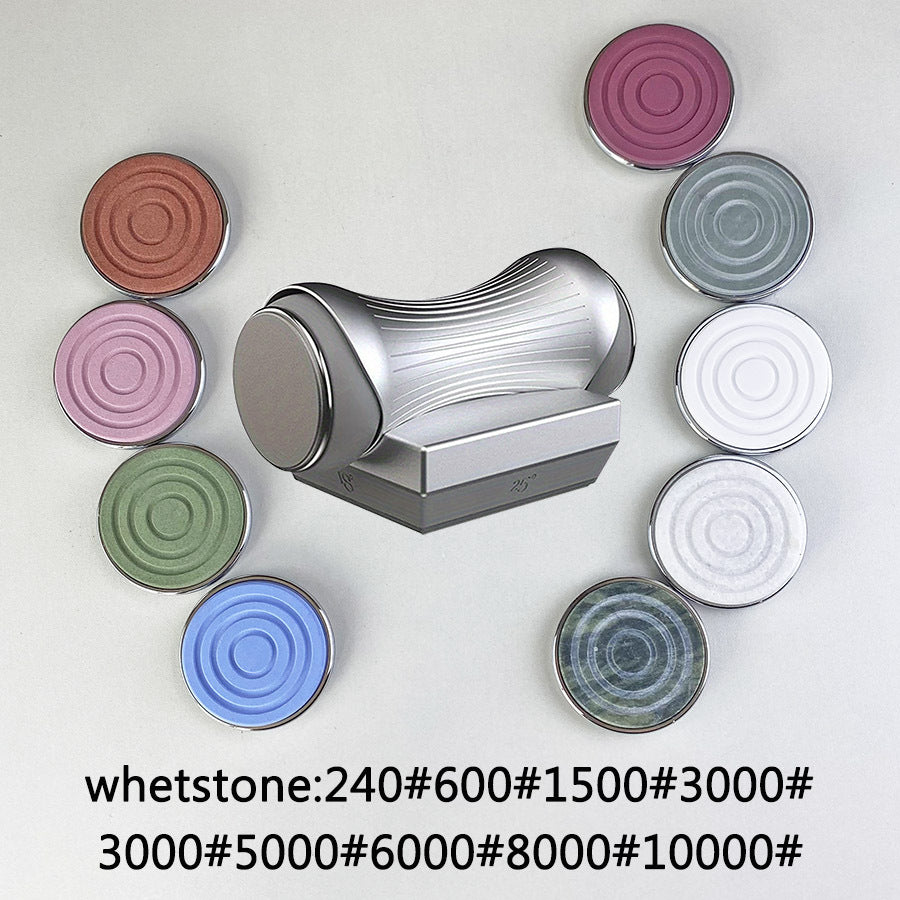 Multi-Grit Sharpening Stone Set Accessories Compatible with Roller Sharpener