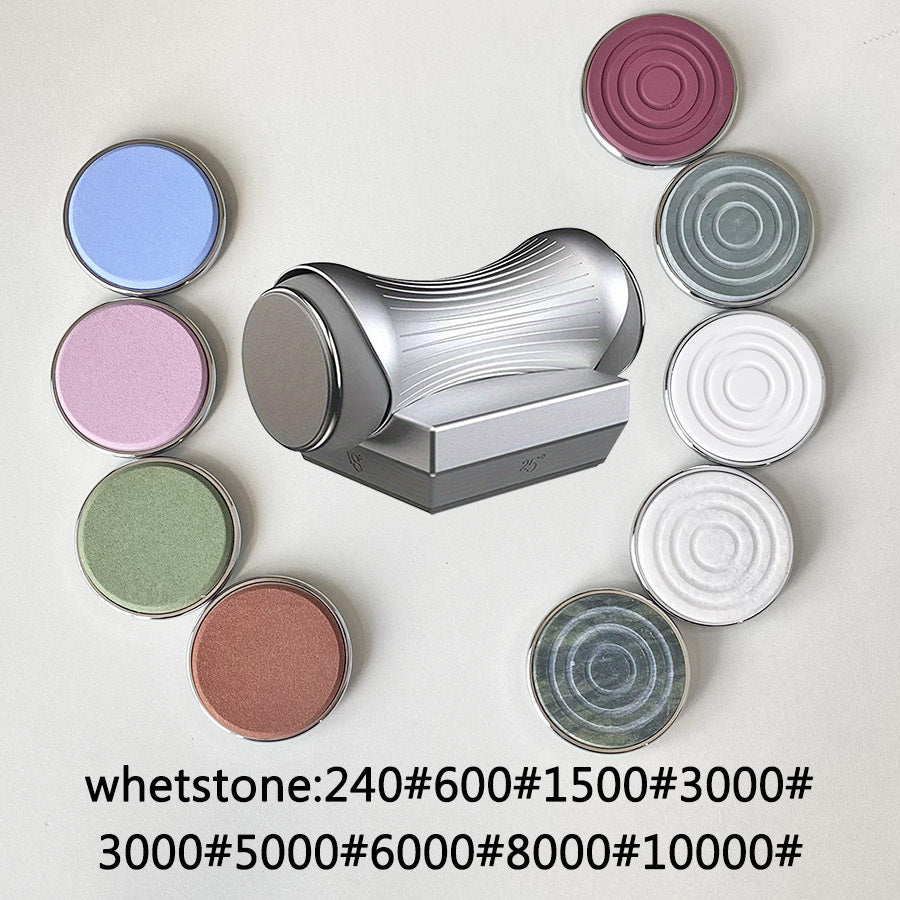 Multi-Grit Sharpening Stone Set Accessories Compatible with Roller Sharpener