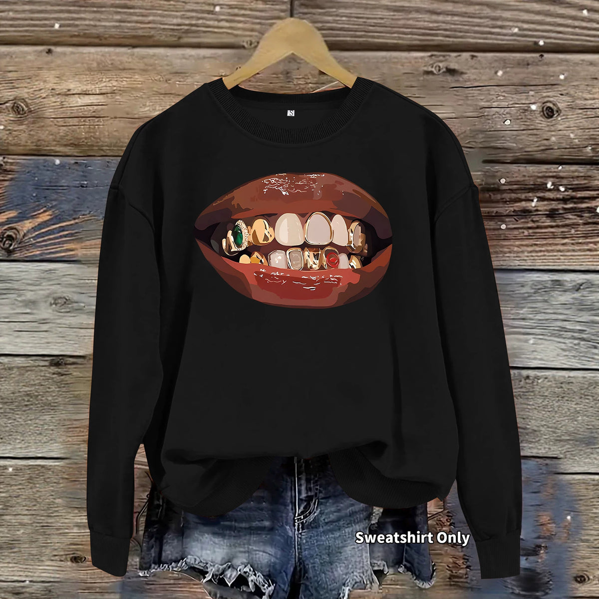 Long sleeved shirt with fleece hoodie