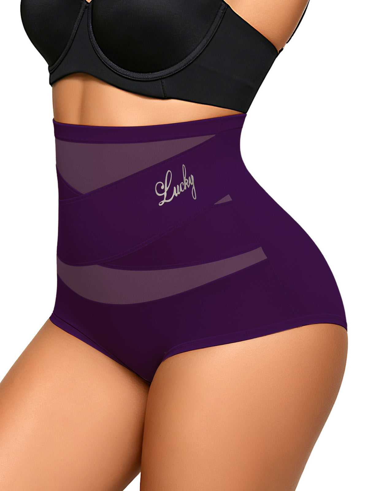 High waisted and abdominal underwear for women