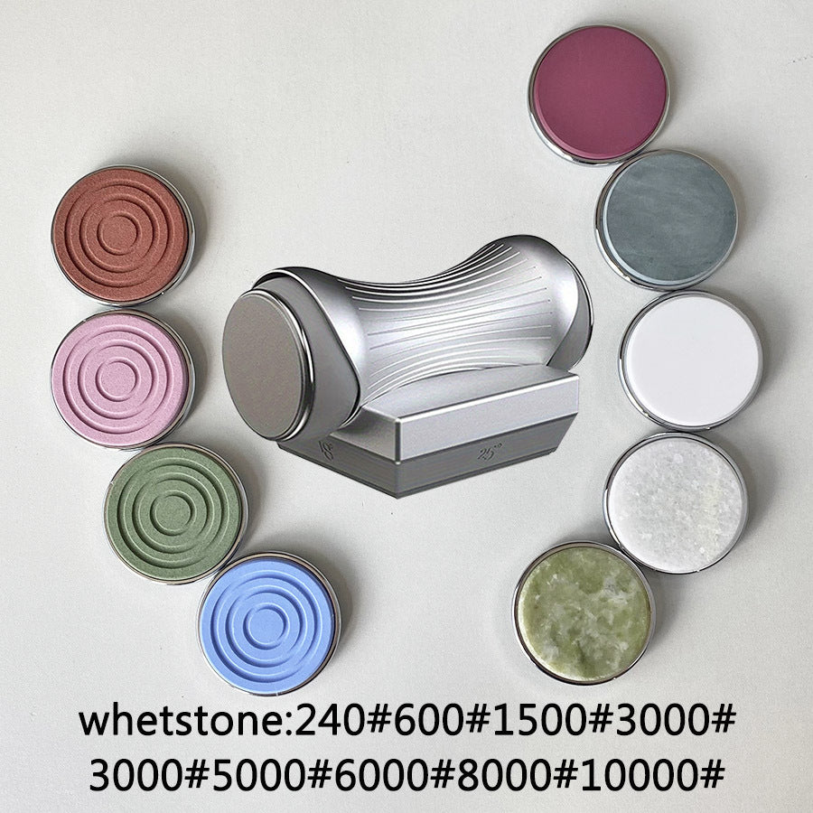 Multi-Grit Sharpening Stone Set Accessories Compatible with Roller Sharpener