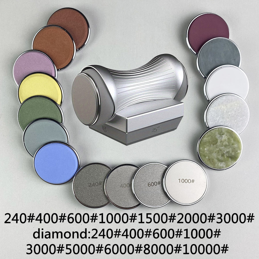Multi-Grit Sharpening Stone Set Accessories Compatible with Roller Sharpener
