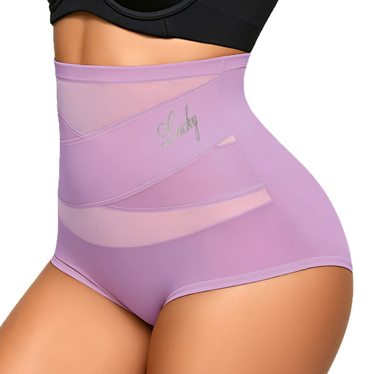 High waisted and abdominal underwear for women